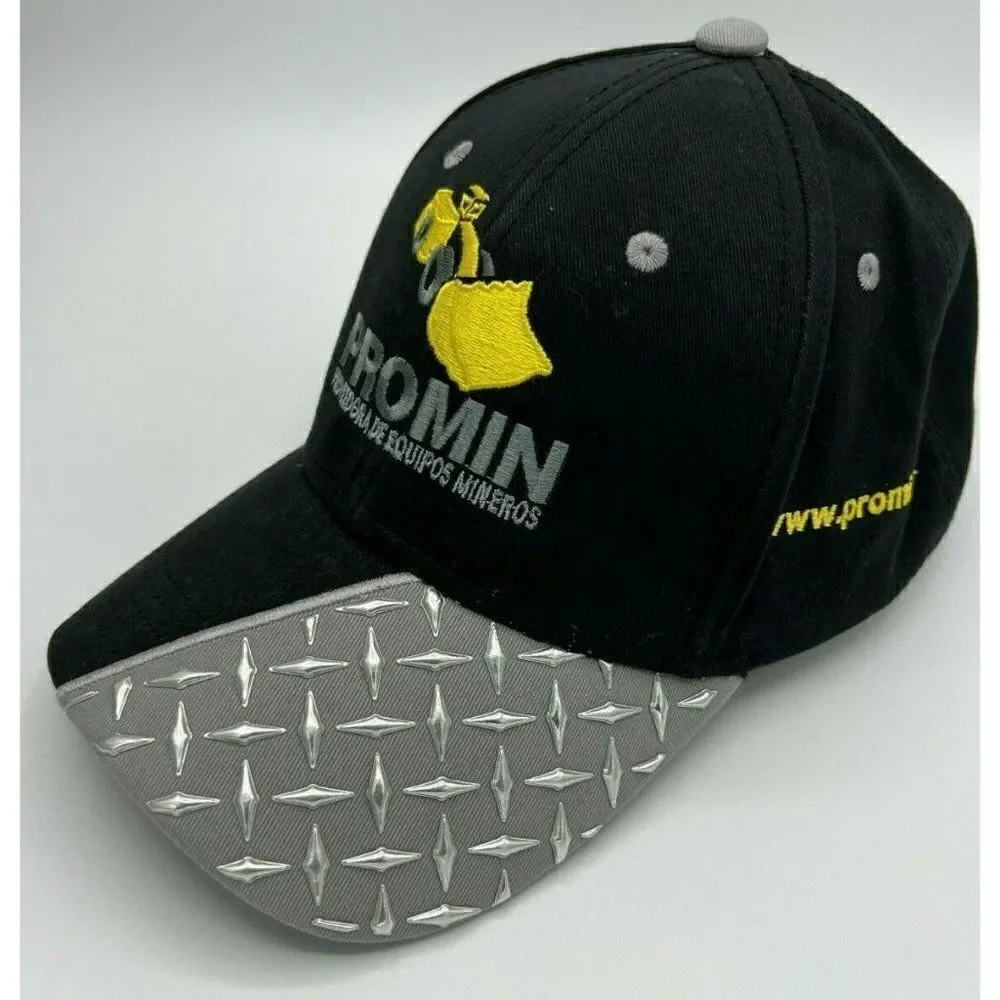 Explosion Caps Snapback Hat Mens Mining Spanish PROMIN Heavy Equipment